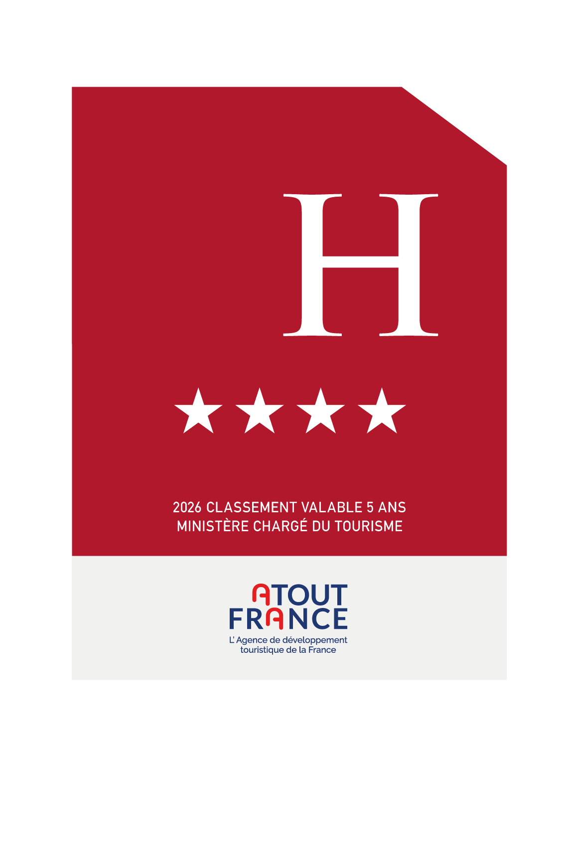 Panonceau de classement : Hôtel